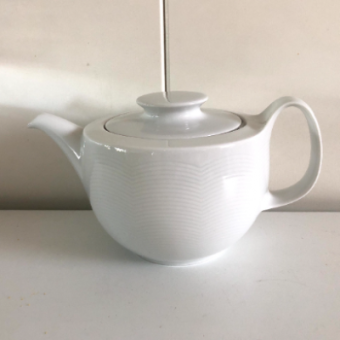 White Arzberg Teapot